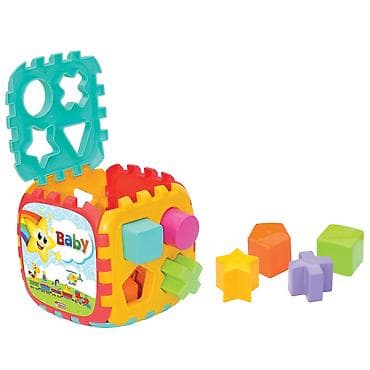 Didaktička kocka sorter oblika – set za učenje kroz igru Otkrijte