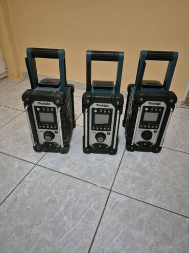 Makita gradilišni radio – serija DMR - Robusan kućišni radio na lalafo.rs Makita gradilišni radio – serija DMR - Robusan kućišni radio