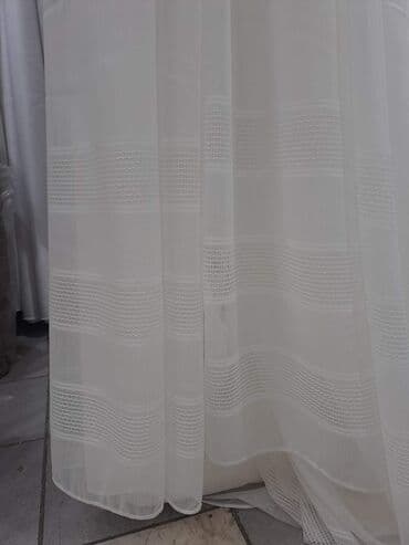 noša kao wc šolja: Light filtering curtains, Custom cm, color - White — 10