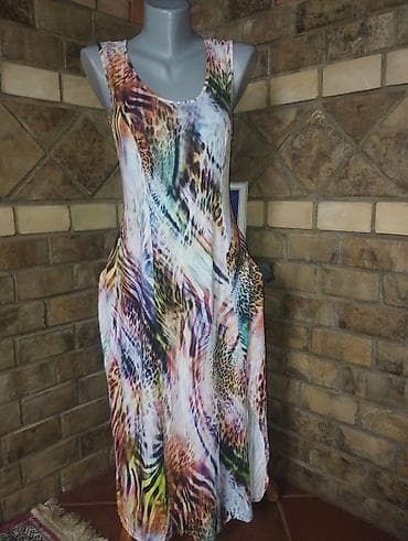 crvene 95: Haljina duga L/Xl nova — 1