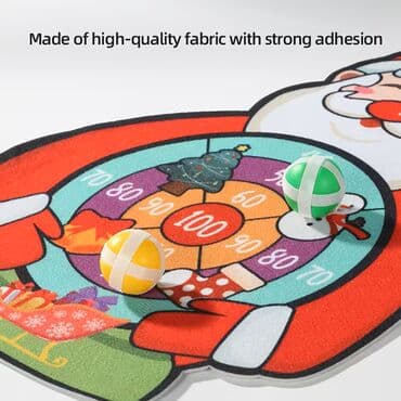 aksa auto na akumulator: Pikado Deda Mraz NOVO Božićna igra – Pikado sa Deda Mrazom Zabavna — 4