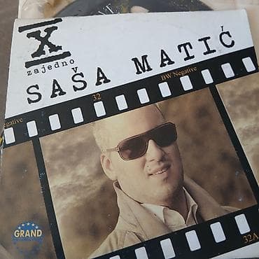 CD album: Saša Matić – Zajedno - Izdavač: Grand Production - Naslov
