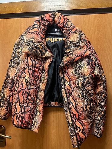 springfield prsluci: Puffer jakna CROPP, ženska, veličina XL. - Model: kratka puffer jakna — 5