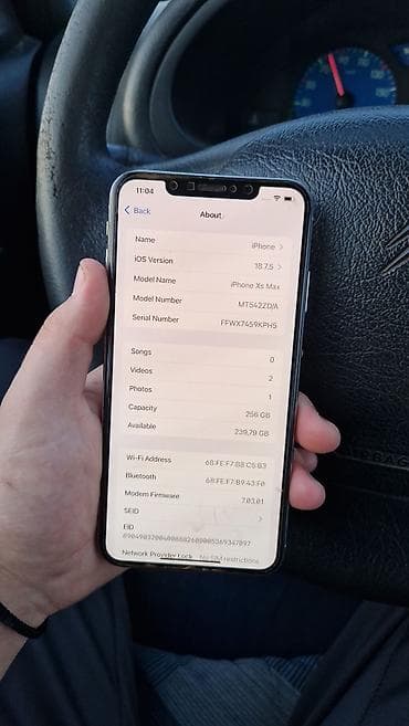 aparati za vodu kragujevac: Apple iPhone XS Max – 256 GB, srebna boja Ključne karakteristike: - — 2