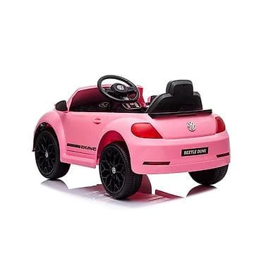 deciji automobili na akumulator polovni: Volkswagen Beetle Dune Roze – dečiji električni automobil Šifra — 5