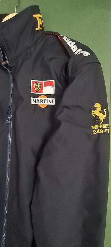 vunene jakne: ★ Na prodaju potpuno nova tamno plava trkačka jakna Ferrari F1 Michael — 2