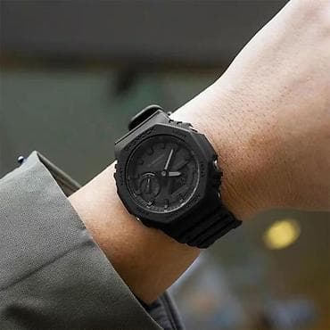 digitalni led rucni satovi: Casio G-Shock GA-2100-1A1 Potpuno NOV sat Casio G-Shock GA-2100-1A1 — 3