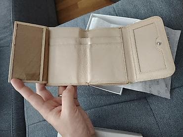 kožni novčanici: Ženski novčanik, Mona, Materijal: Koža — 4