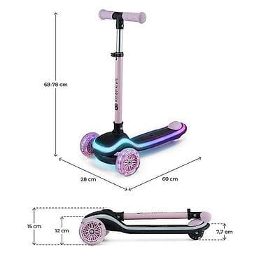 elektricni trotineti prodaja: Kinderkraft trotinet RAKET PINK – KRRAKE00PNK - Trotinet za decu sa — 2