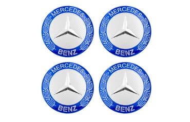 Vozila: MERCEDES-plastificirane nalepnice za felne-set od 4 komada MERCEDES — 1