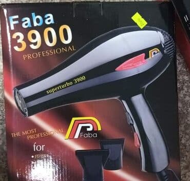 Prese za kosu: Fen za kosu FABA 3900 - Odlican- Profesinalni - NOVO Cena 2550 din — 5