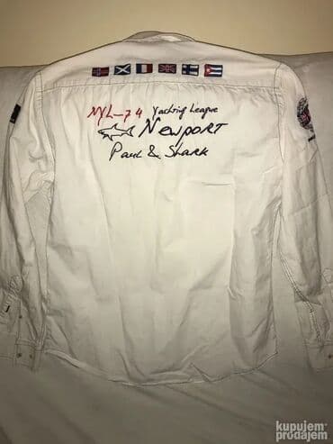 springfield kosulje muske: Original Paul &Shark kosulja M 100% cotton Ramena 44cm, duzina — 3