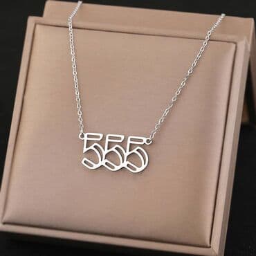 elegantne poslovne haljine: Pendant necklace, Material: Stainless steel — 1