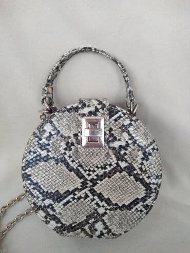 lidl lanene pantalone: Shoulder bag, Zara, Material: Faux leather — 3