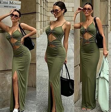 Haljine: ✅Maxi haljina sa izrezima – S M L velicine
✅2200 din — 4