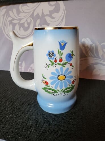 jelen pivo krigla: Krigla nova 1969-1992 god. Lubiana Poljska. Krigla pun porcelan — 5