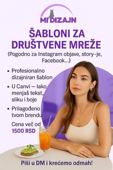 zvjezdano nebo u autu: Kreiramo profesionalne CV-je, šablone za društvene mreže i logotipe — 3