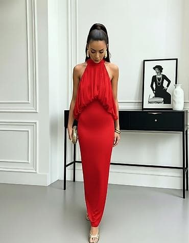 Haljine: Elegantna večernja haljina – duga, uska silueta sa visokim — 4