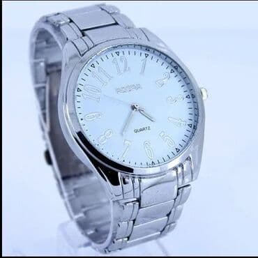 omikron 21 rubis: Elegantan masivan Rosra muški sat sa metalnom narukvicom Kućište — 1