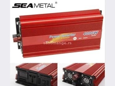 inverter 12v 220v 6000w: NOVO U PONUDI Pretvarac napona pretvara struju sa 12v na 220v- 4000w — 1