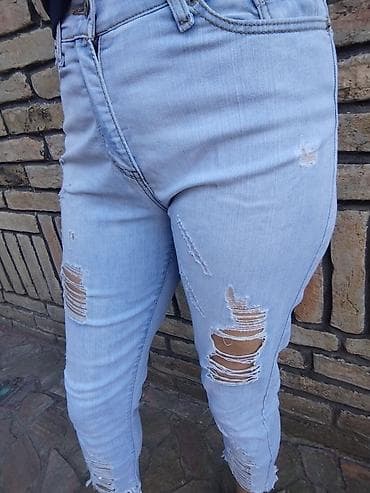 Farmerke: Farmerke – ženske, veličina M. Struk do 36 cm, tegli do 39 cm — 3