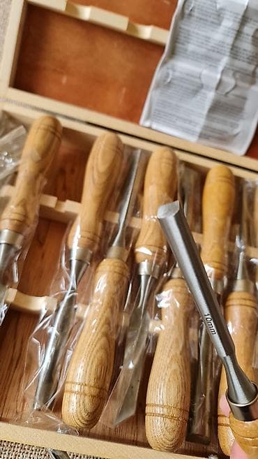 razanj za prase leskovac: Set za rezbarenje drveta KRAFT Werkzeuge – 12 delova - Komplet alata — 5