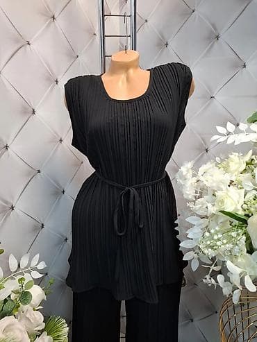 zara crveni komplet: ❤️❤️ plisirani kompleti 2700❤️❤️ — 2