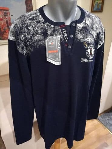 velicine pantalona: Novi muski pamucni duks Redway u velikim brojevima 3XL 4XL 5XL 6XL — 3