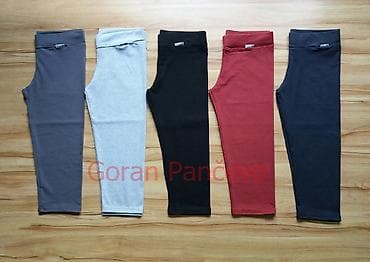 helanke sa stopicom: Helanke 3/4 sa pojasom Boje su; bela, crna, svetlo siva, bordo, teget — 1