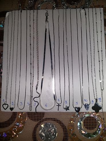 Lančića od nerđajućeg čelika – različiti modeli sa privescima i