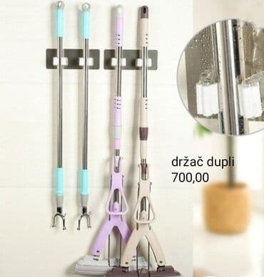 guma u spreju za izolaciju zaptivanje i lepljenje: Držači za metle i slično Jedan je 350 dinara tj singl Dupli je 700 — 1