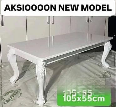 Elegantan beli sto za dnevnu sobu – “New Model” - Dimenzije: 105 x 55
