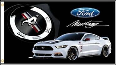dimenzije traktorske prikolice imt: Zastava 150 X 90 cm - FORD MUSTANG Zastava dimenzija 150 X 90 cm - — 1