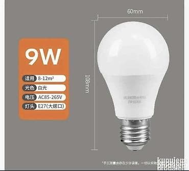 sijalica t10: LED sijalice sa standardnim E27 grlom i belom svetlošću. Pogodne za — 2