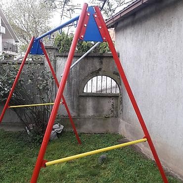 pcelinji vosak za namestaj: Metalna konstrukcija za dvorišne ljuljaške - Masivni čelični ram u — 3