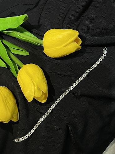 filigranski nakit cene: Srebrna narukvica – bogato pletena “byzantine/čvorić” karika - — 3