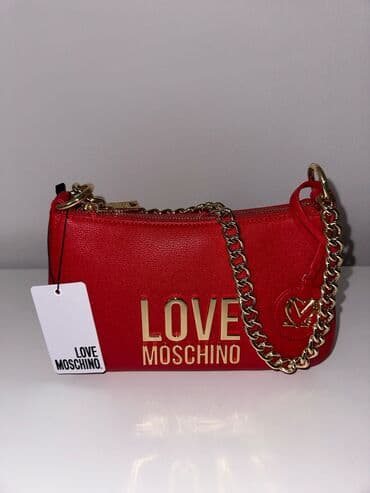 c a torbice: Elegantna torbica, Moschino, Materijal: Koža — 1