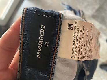 men: Farmerke, Dsquared2, bоја - Tamnoplava — 3