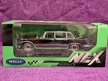 Bicycles: Mercedes 600 W100 1963 1:24 Welly NOVO! Model MERCEDES 600 W100 — 8