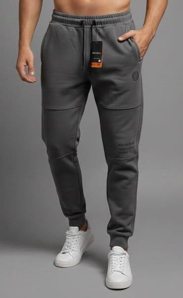 kosulja i kravata: Donji deo trenerke, bоја - Maslinasto zelena — 4