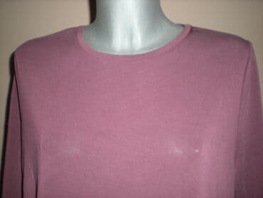 crop top c a: L (EU 40), Poliester, Jednobojni, bоја - Roze — 2
