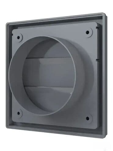 oprema za klime: **U ponudi** Ventilaciona rešetka gravitaciona PVC f-355mm 410x410mm — 4