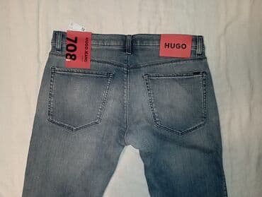 pantalone br 32: Farmerke, 30 / 32, Hugo Boss, Slim fit — 4
