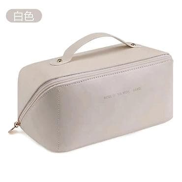 rucni kofer dimenzije: Elegantna velika kozmetička torbica sa ručkom - Materijal: glatka — 1