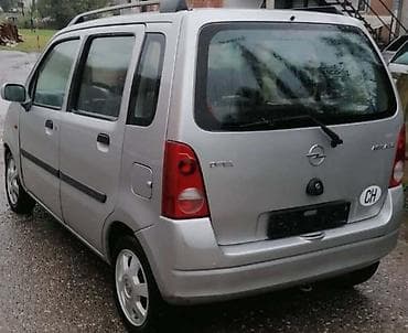 mn cars loznica: OPEL AGILA 1.2 2003. GOD. - KOMPLETAN AUTO U DELOVIMA | Z12XE MOTOR — 1