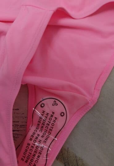 jednodelni push up kupaci: M (EU 38), Polyester, Single-colored, color - Pink — 6