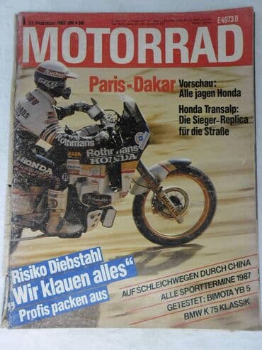 ubice mog oca 1: Casopisi motorrad o motorima 10 kom, brojevi: 14/1981,18/83 — 9