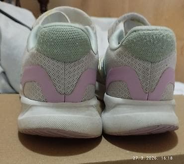 decije kabanice waikiki: Adidas dečije ženske patike sa čičak trakama i pertlama, Cloudfoam — 5