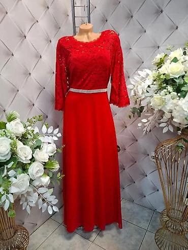 haljina duzina c: Elegantne svečane haljine – dugački modeli sa čipkom - Kroj: duga — 3