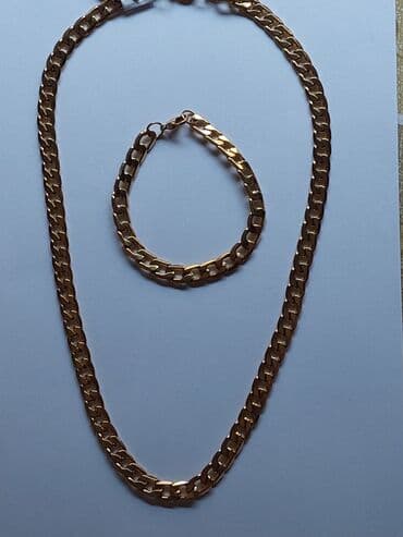 Other Accessories: Hiruski celik komplet ogrlica i narukvica. Moze i posebno. Ne izaziva — 1